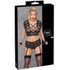 Image de Cottelli Bondage Ensemble soutien-gorge Noir 3XL