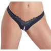 Image de Cotelli Collection String avec Perles Noir Taille L