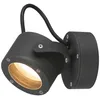 Image de SLV SITRA | Plafonnier LED, applique murale et de plafond, spot de plafond, éclairage extérieur des murs, chemins, entrées, spot LED, lampe d'extérieur, lampe de jardin | IP44, anthracite, max. 9 W