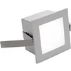 Image de SLV Frame Basic - Spot LED encastrable - Rectangulaire - Blanc chaud - 3000 K - Spot mural élégant - Spot LED encastrable - Éclairage d'escalier