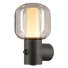Image de SLV Applique murale ovale avec capteur WL/éclairage pour murs, chemins, entrées, spot LED extérieur, lampe de jardin / IP65 9,6 W 600 lm Anthracite