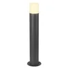 Image de SLV Grafit 60 Lampadaire d'extérieur pour chemins, murs, entrées, lampe de jardin LED E27 IP44 11 W Anthracite