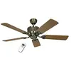 Image de CasaFan Eco Elements Ventilateur de plafond, Ø 132 cm x hauteur 285 mm, pales : chêne antique, boîtier en hêtre