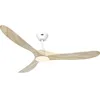 Image de CasaFan ECO GENUINO-L 152 MW-NT Ventilateur de plafond, classe d'efficacité énergétique : F (A - G) (diamètre x hauteur) 1520 mm x 340 mm