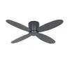 Image de CasaFan Ventilateur de plafond 311284W Eco plat II 112 cm Noir Wi-Fi