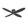Image de CasaFan Ventilateur de plafond 313284W Eco plat II 132 cm Noir Wi-Fi