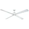 Image de CasaFan Ventilateur de plafond avec WiFi Eco Neo III 180 cm 943411W Moteur blanc/pales réversibles wengé et argent