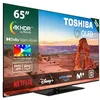 Image de Toshiba 65QV3463DG Smart TV QLED 4K UHD de 65", sans cadre, avec HDR10, Dolby Audio, compatible avec assistant vocal Alexa, Bluetooth.