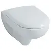 Image de - Cuvette WC suspendue - WC suspendu rimfree sans bride RENOVA avec abattant frein de chute - Geberit