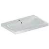 Image de Lavabo Geberit iCon Light, 75 cm x 48 cm, avec trou pour robinet, avec trop-plein, 501835, couleur : blanc