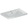 Image de Geberit iCon Light Lavabo 90 cm x 48 cm avec Trou de Robinet avec Trop-Plein 501840, Couleur:Blanc