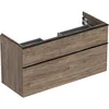 Image de Geberit iCon Wastafelonderkast 118,4 x 47,6 x 61,5 cm Notes de musique Hickory