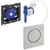 Image de Geberit 8008655 Kit de Montage Final hytouch pneumatique 116013fw1, Design Mambo, Acier Inoxydable, Argent