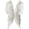 Image de Kare 38448 Décoration Murale Angel Wings Accessoires, polyrésine foliert Film (Aluminium), Argent, 5 x 61 x 106 cm