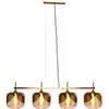 Image de Kare Suspension design Golden Goblet Quattro Ø 25 cm, 143 x 129 x 25 cm