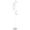 Image de Kare Scala Balls Lampadaire design Argenté 160,5 x 28,8 x 28,8 cm