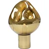 Image de Kare Lampe de table design Dough Gold - Lampe design en verre glamour - Lampe de table décorative - Lampe de chevet - Base en laiton - Ampoule non incluse - 38 x 25 x 25 cm