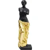 Image de Kare Figurine décorative design Classic Beauty peinte à la main Noir/doré Accessoire Hauteur 48 cm
