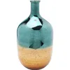 Image de Kare Vase décoratif design Lizy Shine Multi, bleu/doré, vase de décoration, vase pour fleurs, vase de table, 50 cm