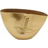 Image de Vase Demi-Visage doré 46 cm
