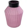 Image de Kare Vase design Barfly - Rose/violet mat - Vase décoratif pour fleurs - Vase de table - 28 cm