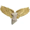 Image de Kare Design Déco Murale Buste Homme Ailes dorées 124x71cm
