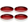 Image de Kare Design Assiettes Creuses Colorino Rouges 21cm Set de 6