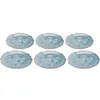 Image de Kare Design Assiettes Mina 14cm bleues set de 6