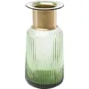Image de Kare Design Barfly Vase Vert/doré 30 x 15 x 15 cm