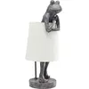 Image de Kare Lampe de table en forme d’animal, Grenouille grise, 23 cm