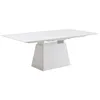 Image de Kare Design Table à rallonge Benvenuto Rectangle Blanche
