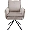 Image de Kare Chaise design Chelsea Gris, Fauteuil