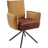 Image de Kare Chaise design Chelsea Marron