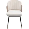 Image de Kare Hojas Chaise en bois Beige 81 x 52 x 58 cm
