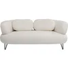 Image de Kare Design Canapé Peppo 2 Places Blanc 182 cm, Meuble Salon, Meubles