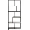 Image de Étagère Loftie Noir 77 x 185 cm, Meuble Rangement