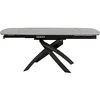Image de Kare Design Table à rallonges Twist 180x90cm Noire