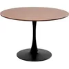Image de Kare Design Table Schickeria 110cm Noyer et Noire