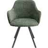 Image de Kare Chaise pivotante Lady Loco Coco vert hêtre, 82,5 x 61,5 x 57 cm
