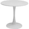 Image de Kare Schickeria Table de salle à manger ronde Blanc Diamètre 80 cm 74 x 80 x 80 cm (H x l x P)