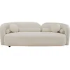 Image de Kare Design - Canapé 3 Places en Tissu Bouclette 225cm Kelly