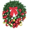 Image de EUROPALMS Couronne de sapin de qualité supérieure, décorée, 90 cm | Couronne décorée avec suspension