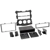 Image de ACV Electronic Façade d'autoradio double DIN pour Nissan 370Z Z34 Noir