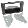 Image de Acv Adaptateur de façade 2-DIN avec Vide Poche Skoda Octavia 2004->2013 Noir