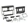 Image de ACV Cadre de montage pour autoradio double DIN pour Toyota Landcruiser (type 150 à partir de 2010) - Argenté