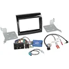 Image de ACV Kit de montage avec adaptateur de volant pour autoradio double DIN pour Citroën, Fiat, Peugeot (2016-2021)