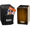 Image de Sela SE-061 Varios Cajon Brown bundel met rugzak, cajon-pad en lesmateriaal