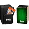 Image de Sela SE-063 Varios Cajon Green bundel met rugzak, cajon-pad en lesmateriaal