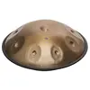 Image de Sela SE 202 Harmony Handpan D Amara Acier inoxydable, avec sac en nylon rembourré et gants en coton, tambour en acier, fabriqué à la main, instrument à percussion de haute qualité