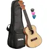 Image de Cascha HH 2151L linkshandige solid top concert ukelele set